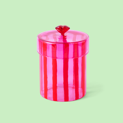 Large lip storage jar