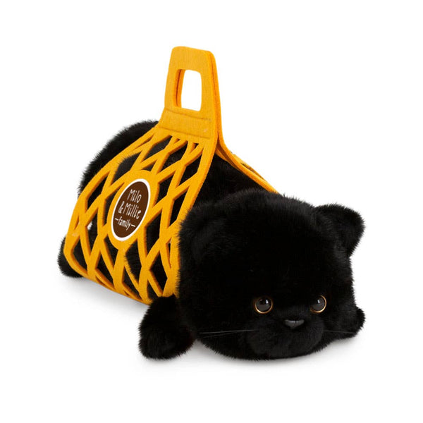 Peluche Milo &amp; Millie, Milo el Gato Negro (35 cm) - 0+