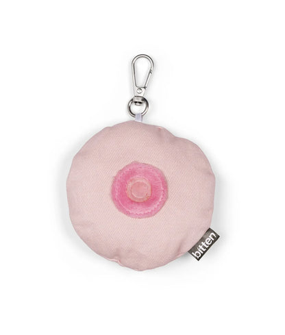 porte cles peluche sein rose bitten