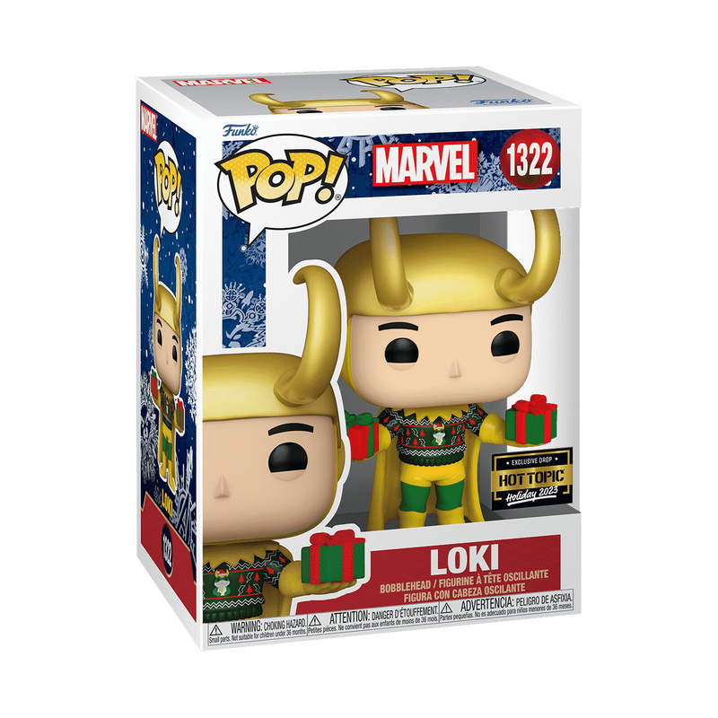 Loki con suéter navideño (SE)