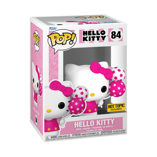 ¡Estallido! Hello Kitty con globos