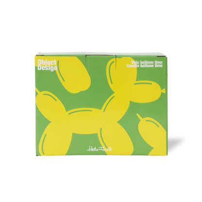 Bougie Chien Ballon Vert Helio Ferretti Vue 3
