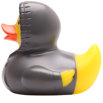 Sudadera con capucha de pato, color gris