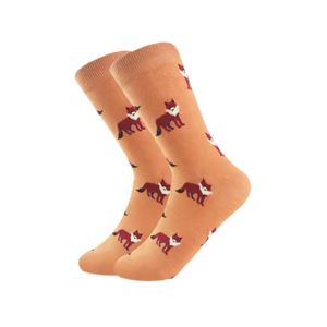 Chaussettes Oranges Renards