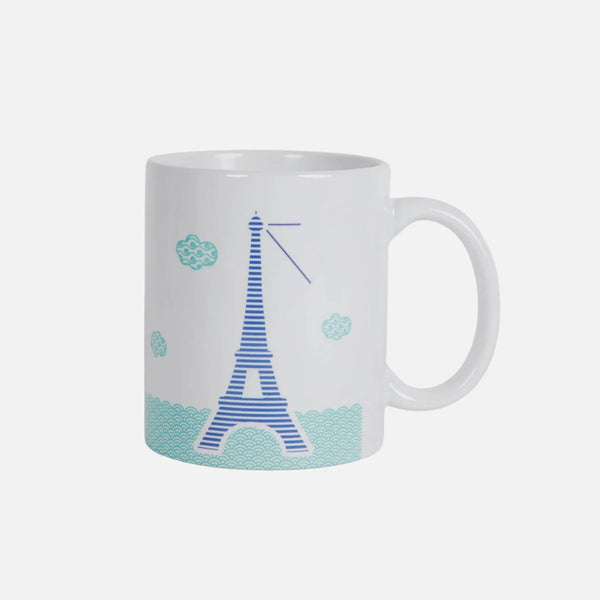 Tazza turchese della Senna a Parigi 