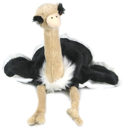 Marionnette à main en Autruche