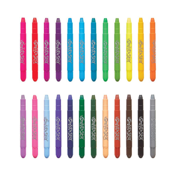 Set di penne gel - 24 matite e 1 pennello