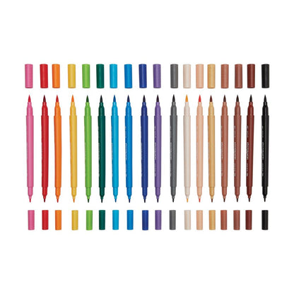 Juego de 18 rotuladores multicolores