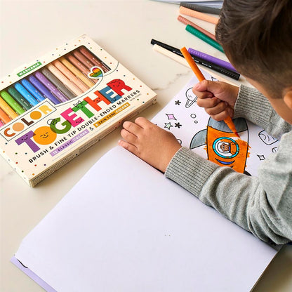 Juego de 18 rotuladores multicolores
