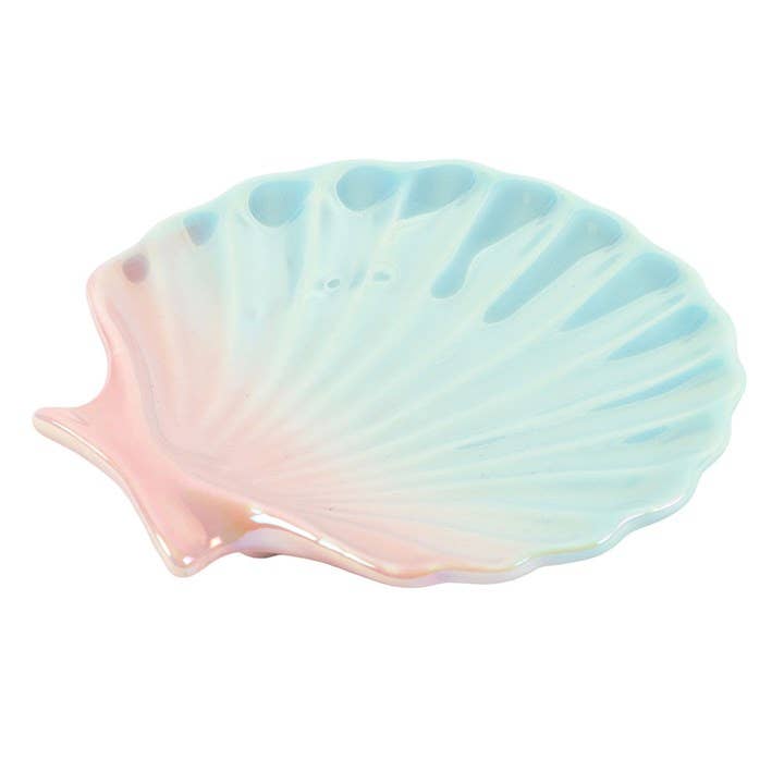 Iridescent Seashell Trinket Dish