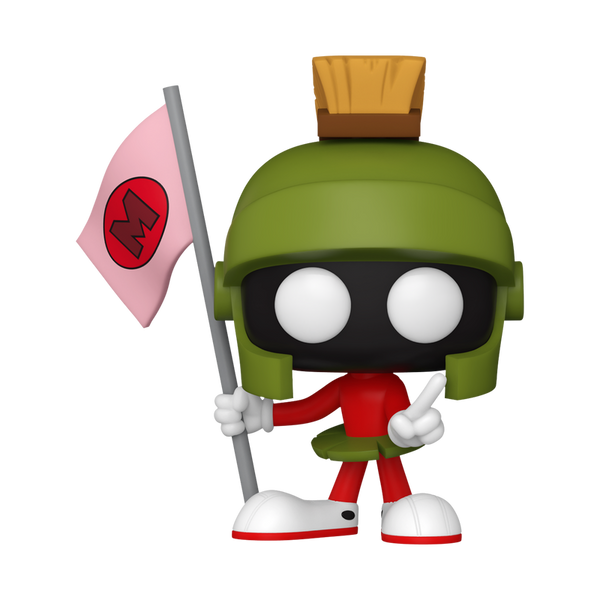 Funko Pop! Marvin le Martien avec Drapeau Martien – Looney Tunes