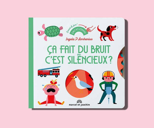 Libro per bambini "FA RUMORE O È SILENZIOSO?"