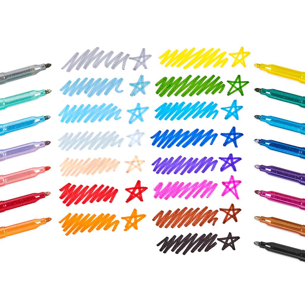 Set de 15 Marqueurs à Paillettes