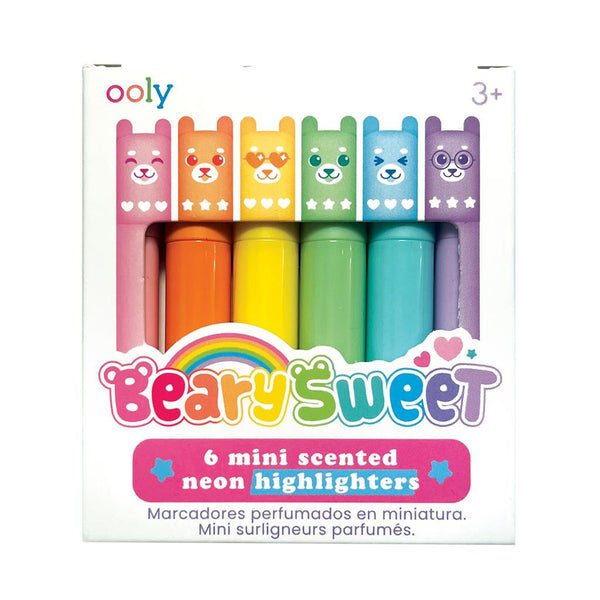 Set di 6 mini evidenziatori profumati