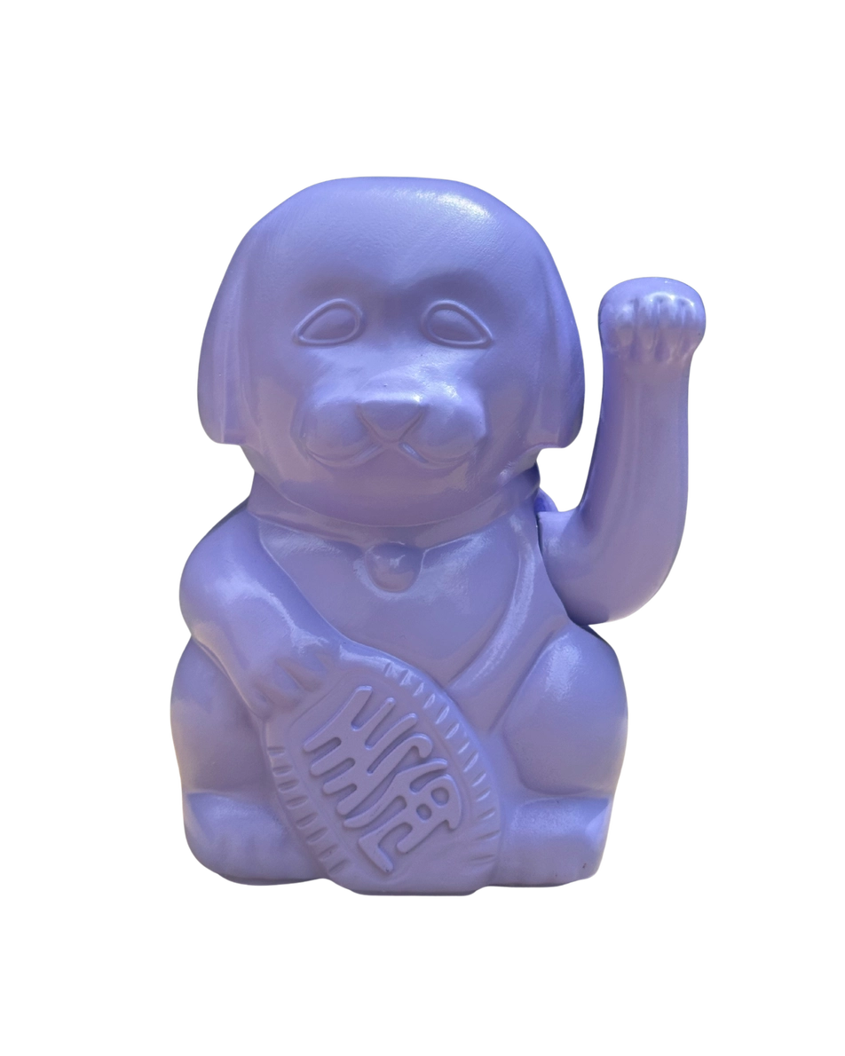 Chien Chanceux Violet