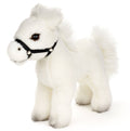 Peluche Cheval Blanc Debout sans Selle