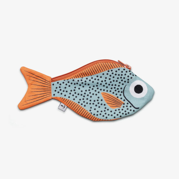 Portamonete a forma di pesce spazzino