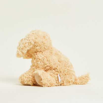 Bolsa de agua caliente de peluche de perro rizado Warmies