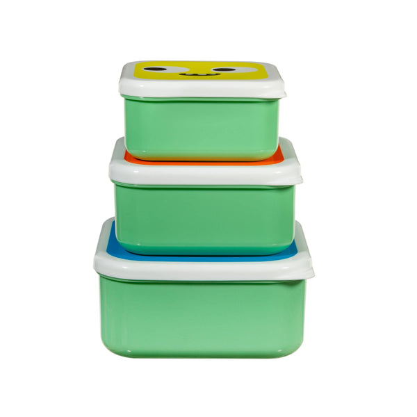 Boîtes à goûter Monstres - Set de 3