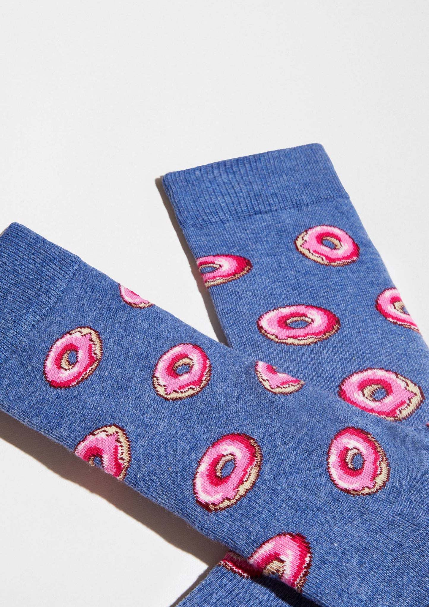 BeDonut Bleu - Chaussettes en Coton Bio 100%