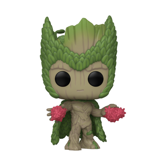 Groot como Bruja Escarlata