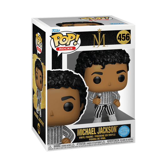 pop michael jackson rock with you glitter 456