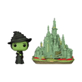 Pop! Town Elphaba avec la Cité d'Émeraude