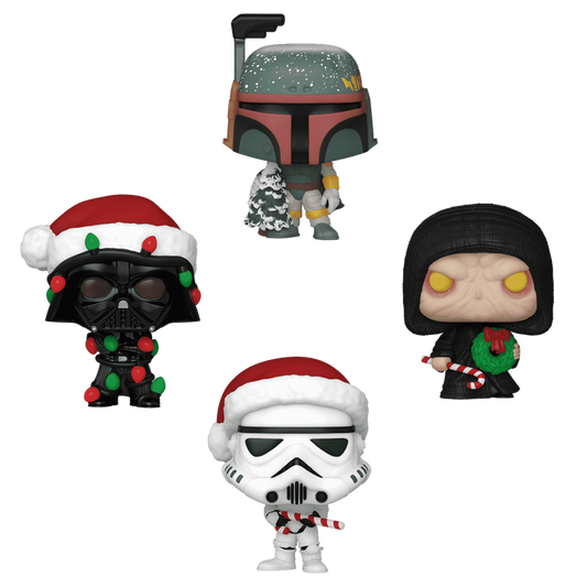 ¡Pop de bolsillo! Paquete de 4 de Star Wars para las fiestas