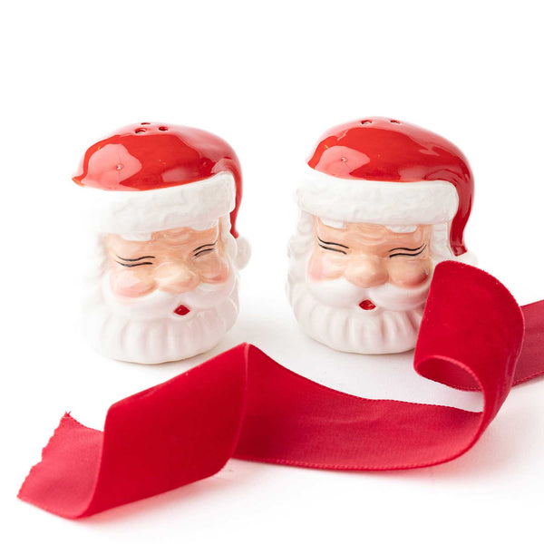 Salière et poivrière Père Noël rouge – vue 2