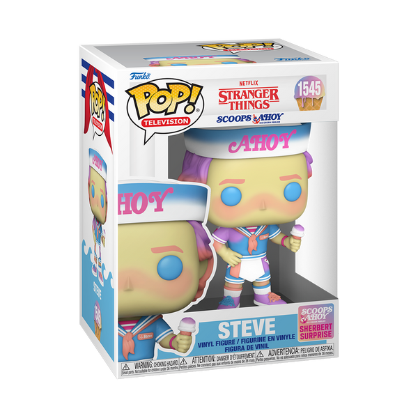Funko Pop! Steve Harrington (Scoops Ahoy) – Stranger Things