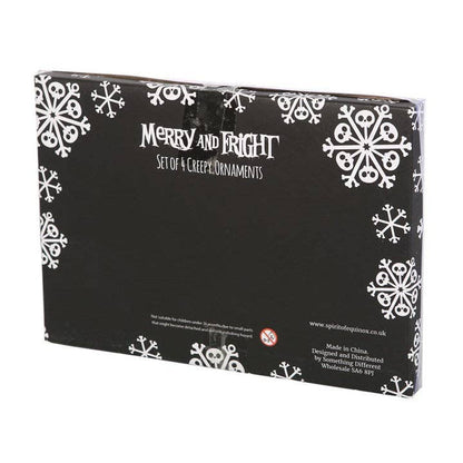 Decoraciones colgantes de esqueletos de pan de jengibre