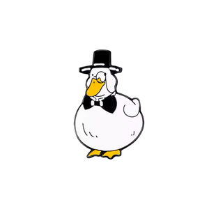 Gentleman White Duck Pin