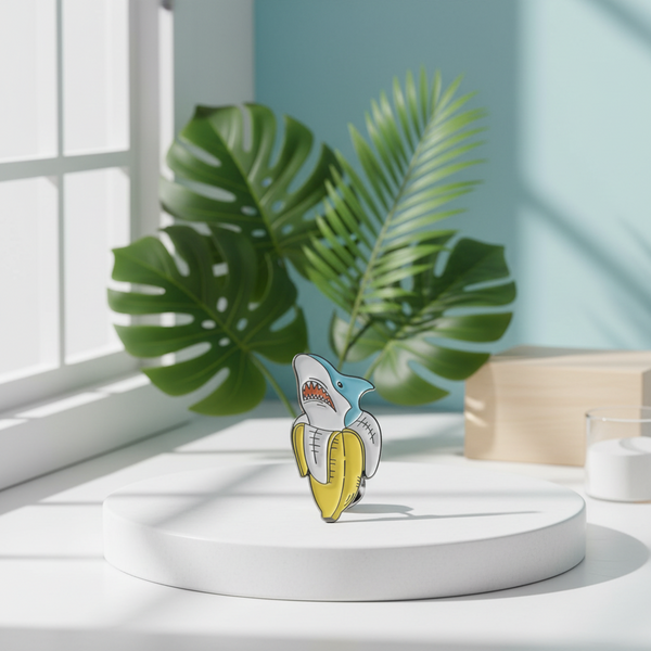 Spilla squalo banana