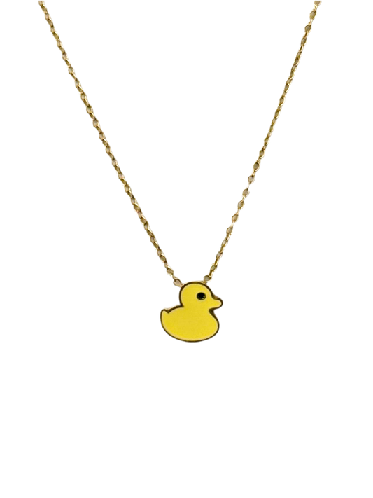 Collier Canard Jaune