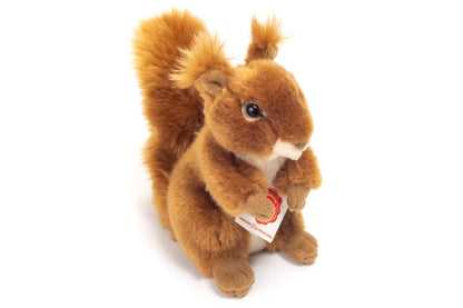 Brinquedo de peluche de esquilo vermelho