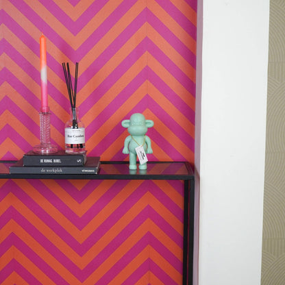 Ornament - Monkey Figurine 'The Legend' - Polyresin - Mint Green - 11x7x19cm