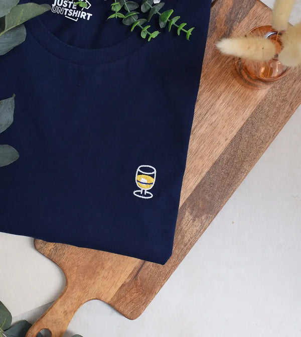 T-shirt Brodé - Pastis - t-shirt brodé Juste un T-shirt