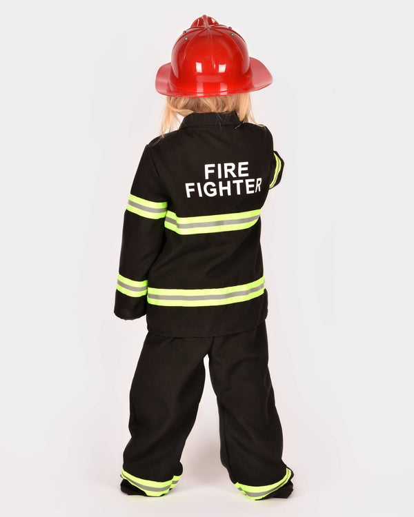 Déguisement de pompier Den Goda Fen 4-6 ans, taille 110-116, 4 pièces