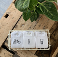 Chaussettes de sport brodées - Vélo