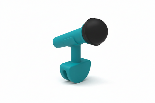 Juego de 6 marcadores de vidrio para micrófonos