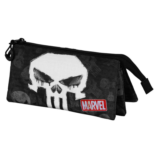 Marvel Punisher Skull-Trousse Triple