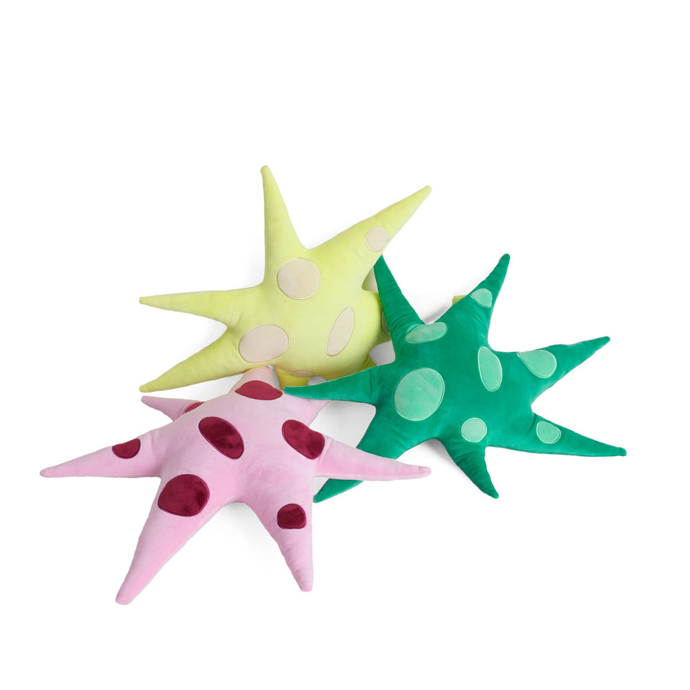 Green Polar Star Cushion