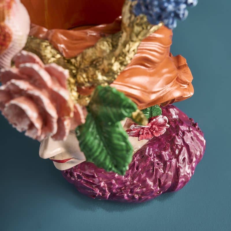 Jarrón con cabeza de mujer de M. Parrots