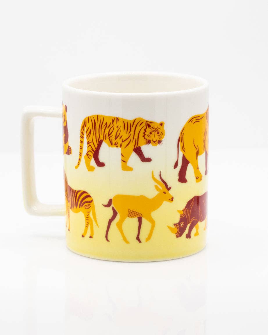 Mug Rétro Mammifères – 325 ml
