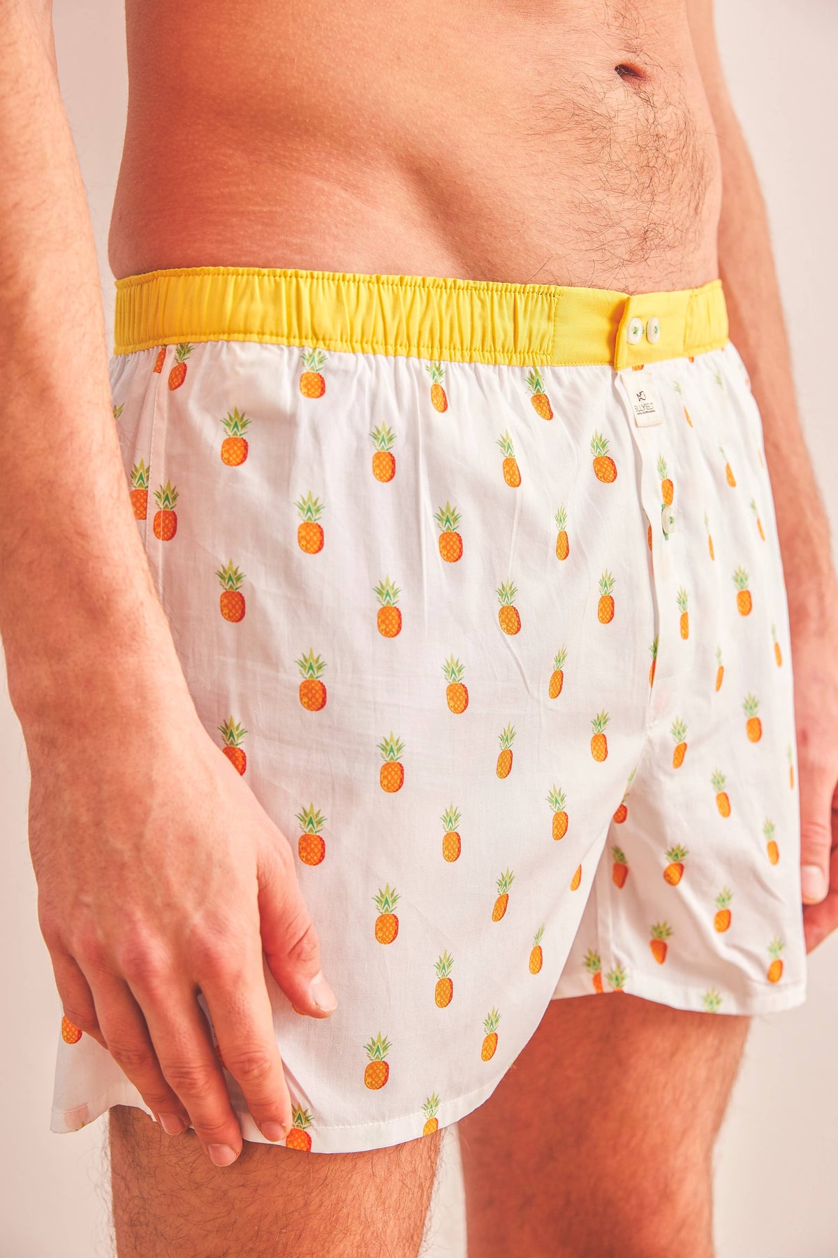 Calzoncillos bóxer de piña 100 % algodón orgánico