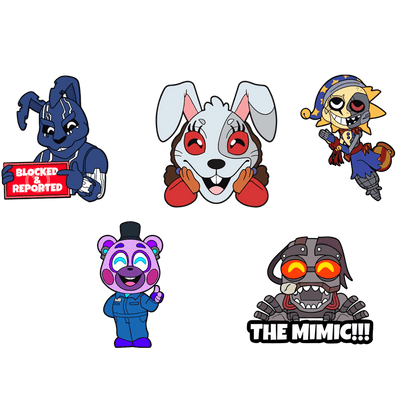 FNAF Ruin Pin Set