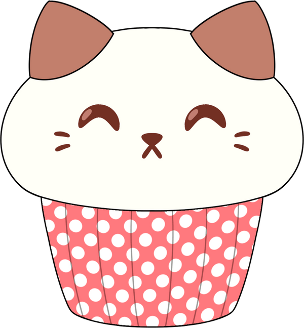 Kitty Cupcake Plush (9in)