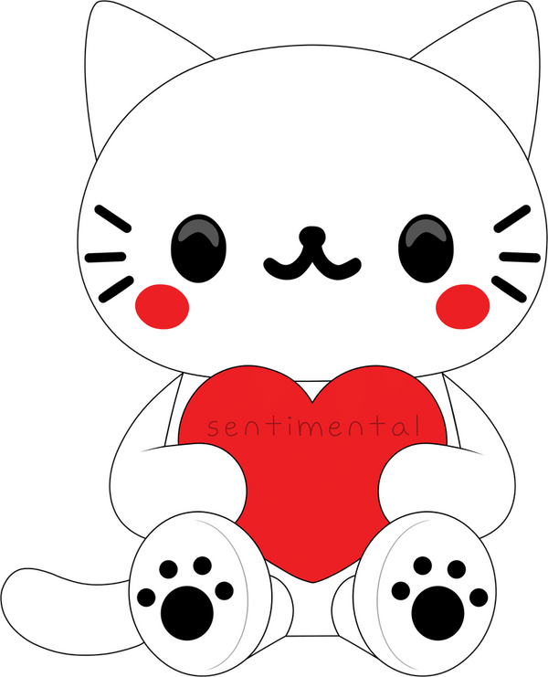 Gatito Sentimental Plush (9in)