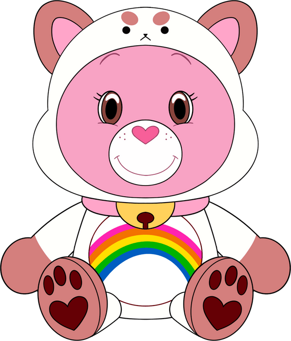 Puppycat x Cheer Bear Plush (9in)
