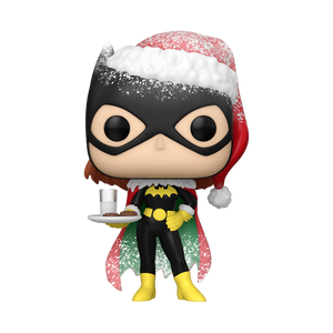 ¡Estallido! Batgirl con galletas y vaso de leche 